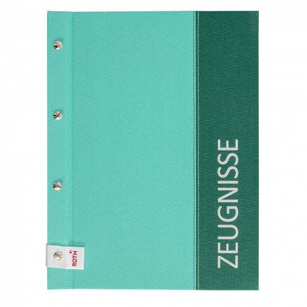Roth Ideen Zeugnismappe Spectrum mit Buchschrauben Mint