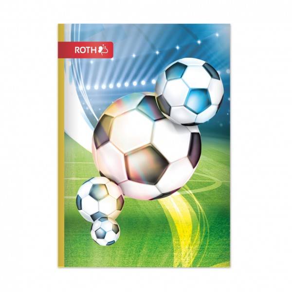 Roth Ideen Muttihefte/ Oktavhefte A6 Fußball