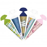 Roth Ideen Geschenk Schultüte klein, 3er Set Uni Jungen Kauf eins, bekomm eins gratis