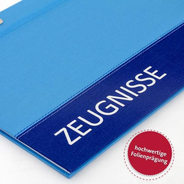 Roth Ideen Zeugnismappe Spectrum mit Buchschrauben Blue Riesige Ersparnisse