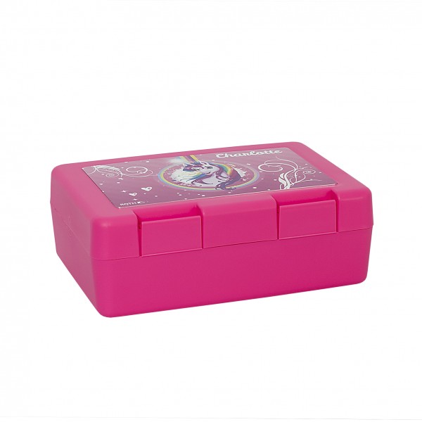 Roth Ideen Lunchbox Einhornportrait, pink Letzte 2 Tage