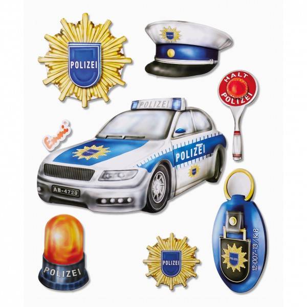 Roth Ideen XXL 3D-Sticker Polizei