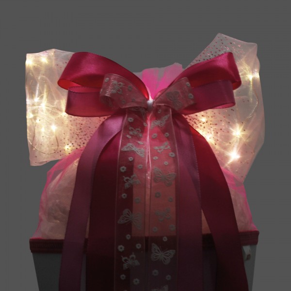 Roth Ideen Schultütenschleife LED Pink Glamour Black Friday Preise