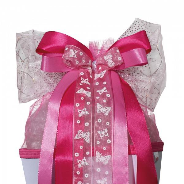 Roth Ideen Schultütenschleife LED Pink Glamour Black Friday Preise