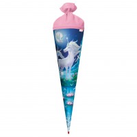 Roth Ideen Geschenk Schultüte klein 50cm, Mondscheineinhorn Schlussverkauf