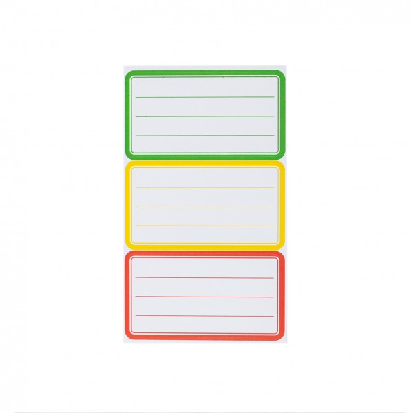 Roth Ideen Buchetiketten Multicolor
