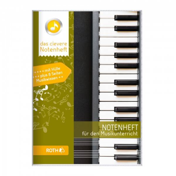 Roth Ideen Das clevere Notenheft Keyboard