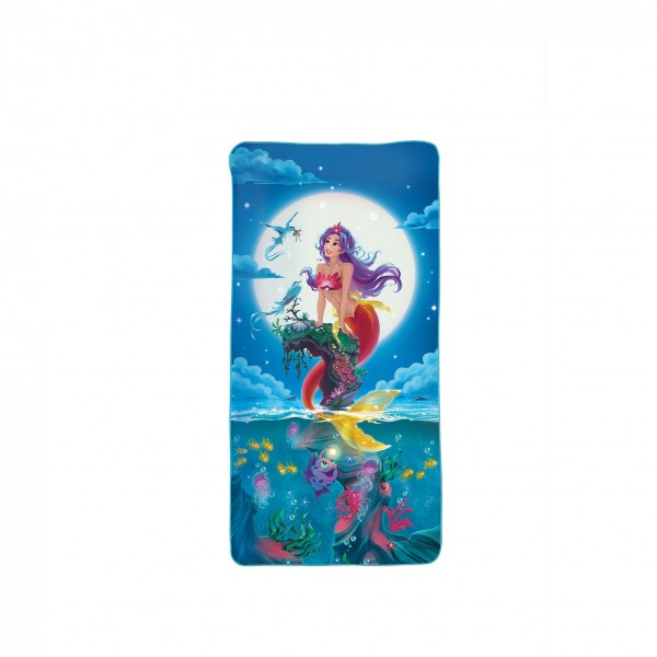 Roth Ideen Kinder-Badetuch magische Meerjungfrau 60x120 cm