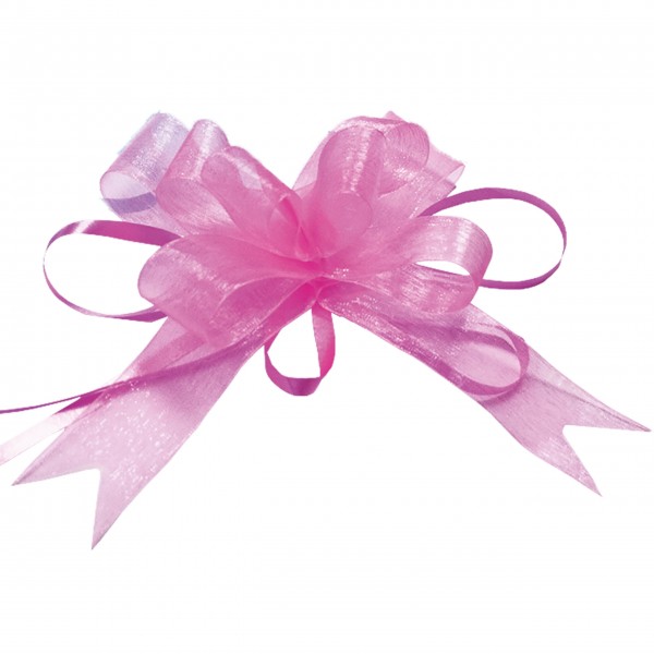 Roth Ideen Organzaschleife Light rosa