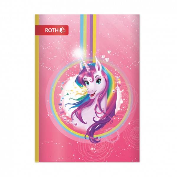 Roth Ideen Muttihefte/ Oktavhefte A6 Einhornportrait