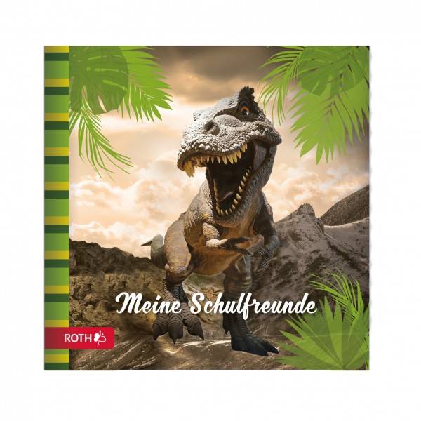 Roth Ideen Freundebuch Tyrannosaurus