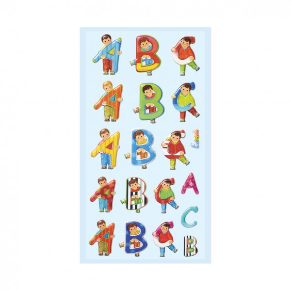 Roth Ideen Soft-Sticker Girl und Boy