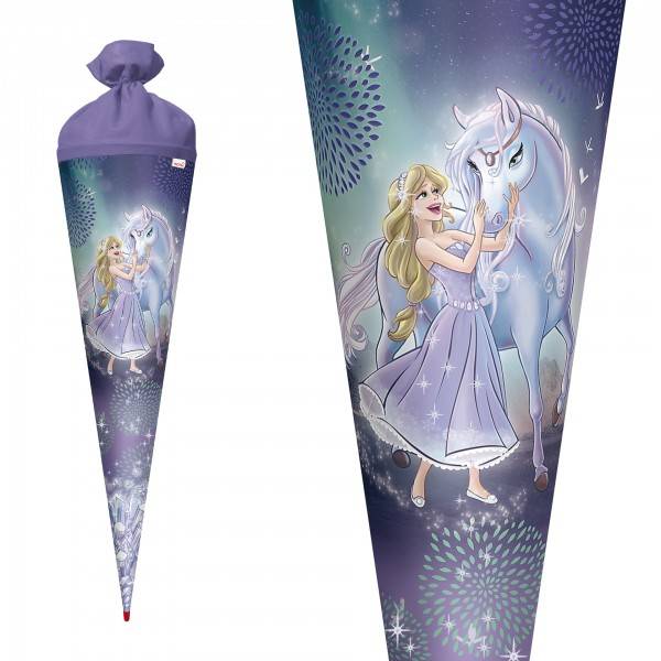 Roth Ideen Schultüte groß 70cm, Königin im Eis mit Glitter Hotsell