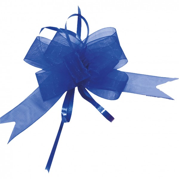 Roth Ideen Organzaschleife Colour blau