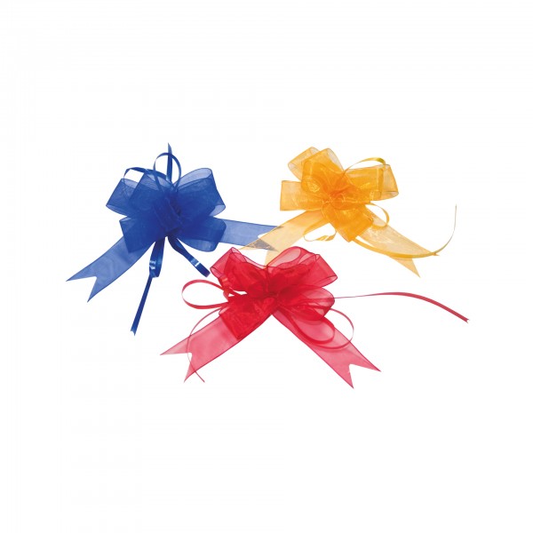 Roth Ideen Organzaschleife Colour blau im Angebot