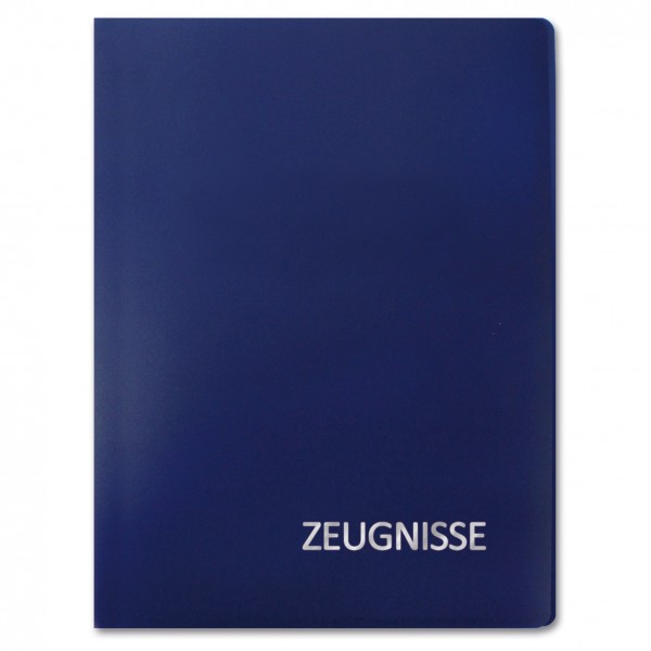 Roth Ideen Zeugnismappe Basic Blau