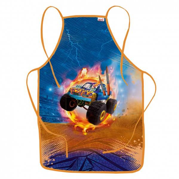 Roth Ideen Kinderschürze Monstertruck Fire
