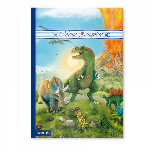 Roth Ideen Zeugnismappe T-Rex