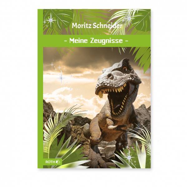 Roth Ideen Zeugnismappe Tyrannosaurus mit Folie Neuheiten