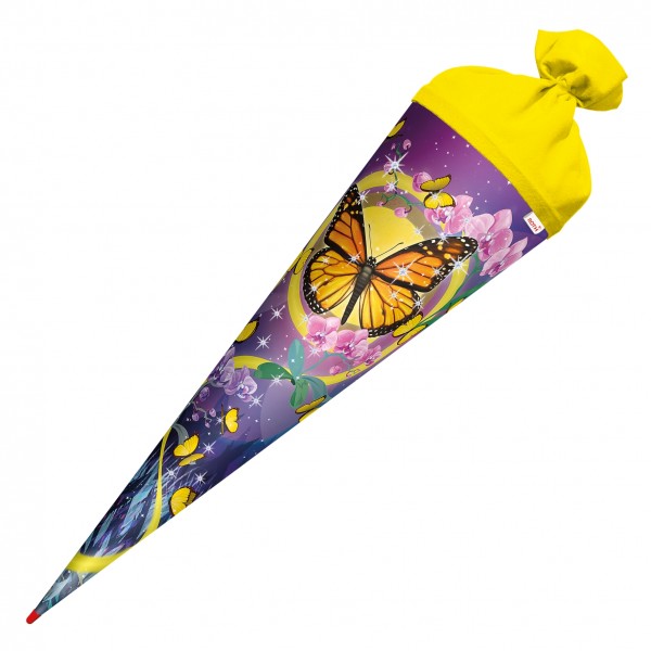 Roth Ideen Schultüte groß 70cm, Schmetterling mit Glitzer Wochenangebot