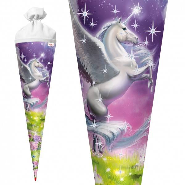 Roth Ideen Schultüte groß 70cm, Magic Pegasus mit Glitter Flash Sale