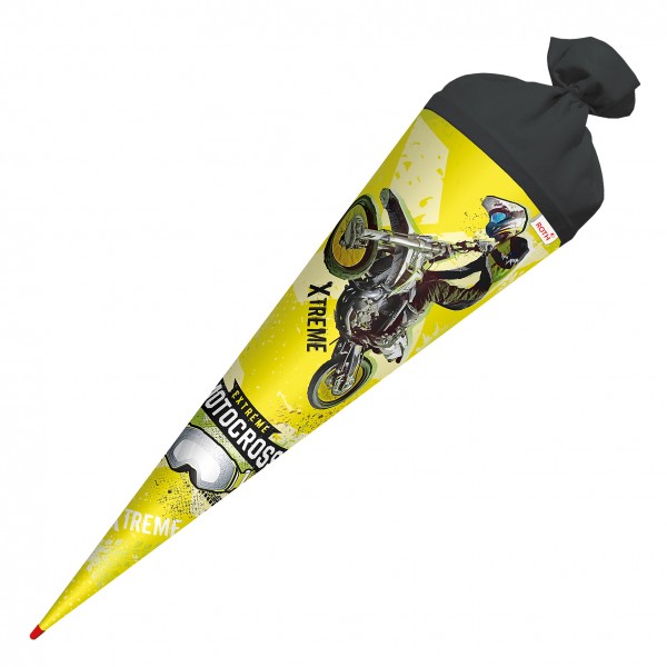 Roth Ideen Schultüte groß 70cm, Extreme Motocross mit Glanzfolie Online Shopping