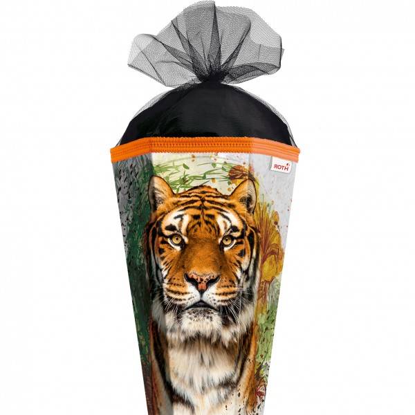 Roth Ideen Schultüte groß 85cm, Tiger Saisonschlussverkauf