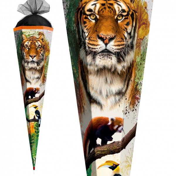 Roth Ideen Schultüte groß 85cm, Tiger Saisonschlussverkauf