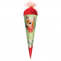 Roth Ideen Geschenk Schultüte klein 50cm, Reh eckig Heißer Verkauf