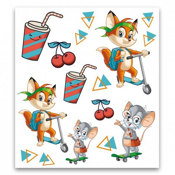Roth Ideen Kinder-Tattoos Fredo & Fitzi Hotsell