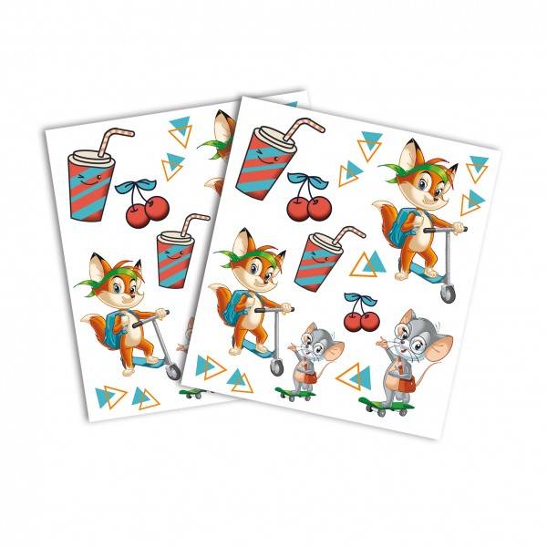 Roth Ideen Kinder-Tattoos Fredo & Fitzi Hotsell