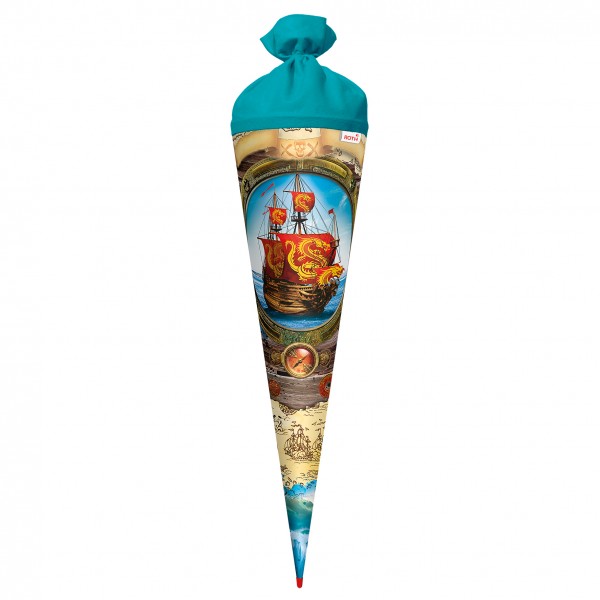 Roth Ideen Schultüte groß 70cm, Piratenschiff