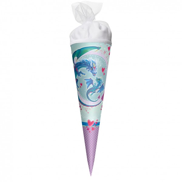 Roth Ideen Geschenk Schultüte klein 35cm, Drachenliebe