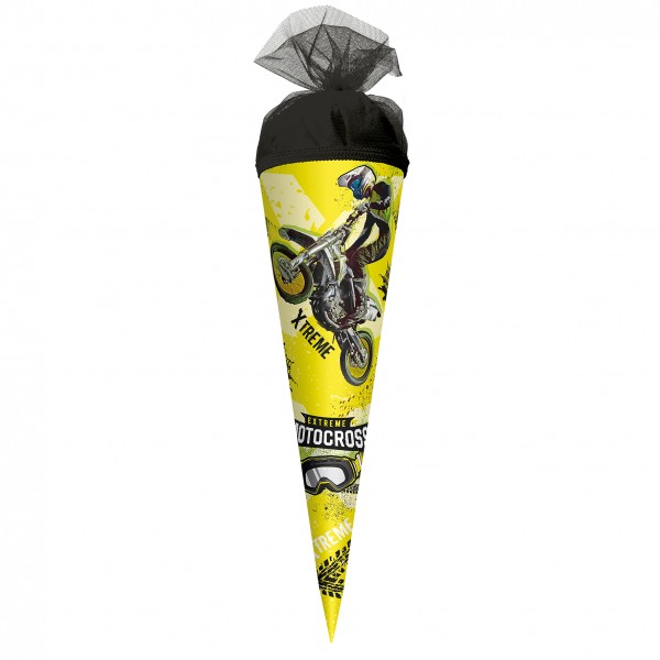 Roth Ideen Schultüte klein 22cm, Extreme Motocross