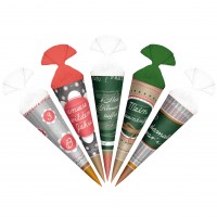 Roth Ideen Geschenk Schultüte klein, 5er Set Zum Schulwechsel Zeitbegrenzte Promotion