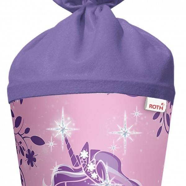 Roth Ideen Schultüte groß 70cm, Purple Unicorn mit Glitter Riesige Rabatte