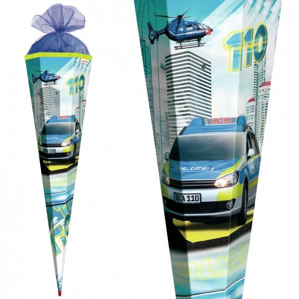 Roth Ideen Schultüte groß 85cm, Polizei mit Licht und Sound Black Friday Preise