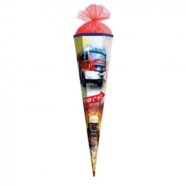 Roth Ideen Schultüte groß 85cm, Feuerwehr