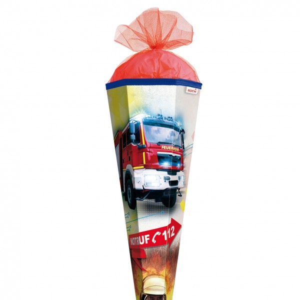 Roth Ideen Schultüte groß 85cm, Feuerwehr Outlet