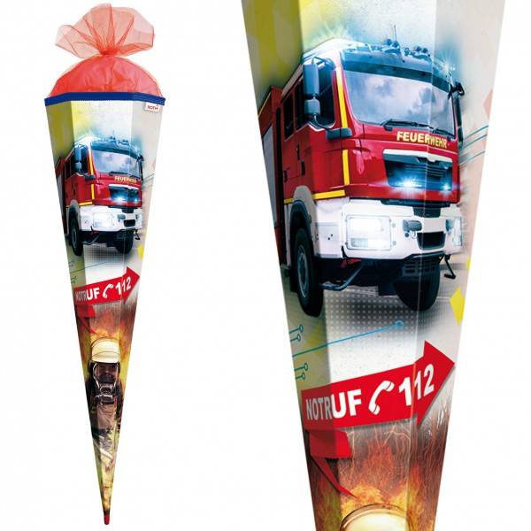 Roth Ideen Schultüte groß 85cm, Feuerwehr Outlet