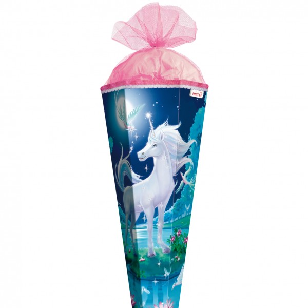 Roth Ideen Schultüte groß 85cm, Mondscheineinhorn mit Glitter Black Friday