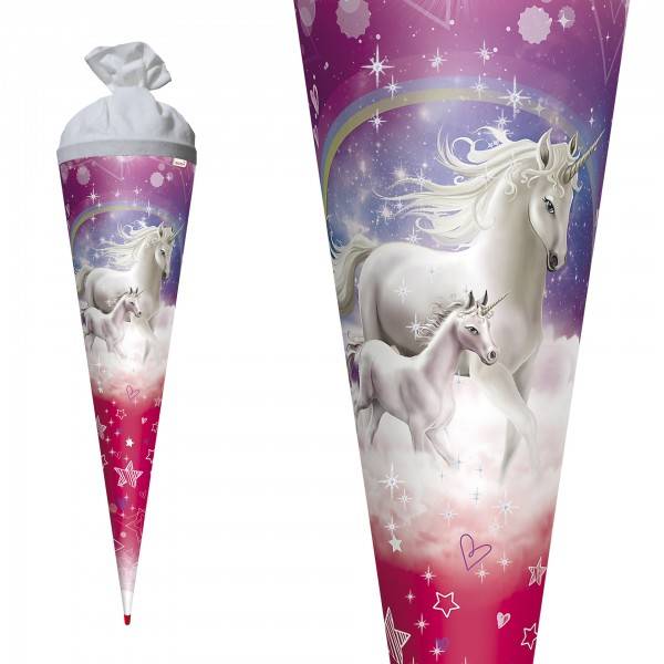 Roth Ideen Schultüte groß 70cm, Einhorn im Sternenhimmel Kauf eins, bekomm eins gratis