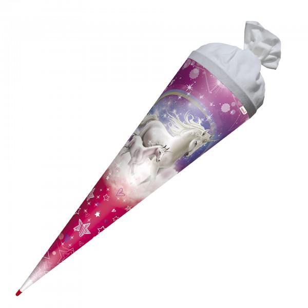 Roth Ideen Schultüte groß 70cm, Einhorn im Sternenhimmel Kauf eins, bekomm eins gratis