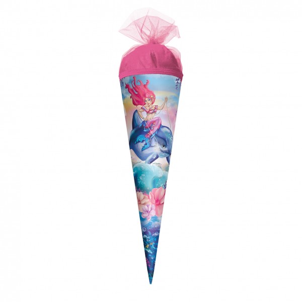 Roth Ideen Geschenk Schultüte klein 35cm, Aquarina