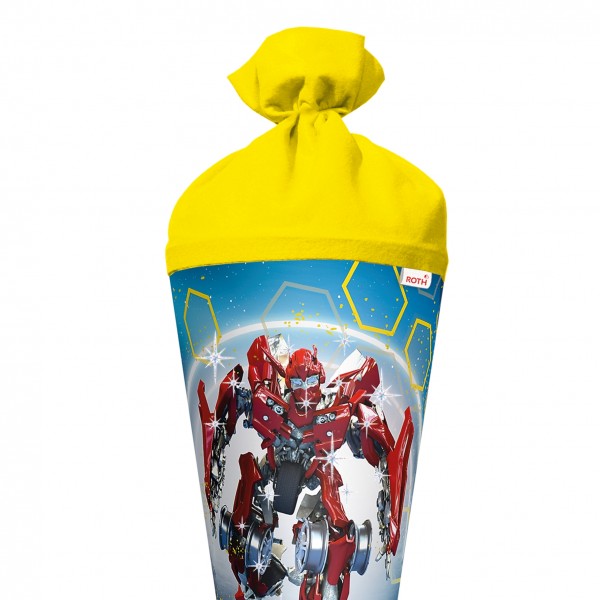 Roth Ideen Schultüte groß 70cm, Dynamic Robot, Glanzfolie Letzte 3 Tage