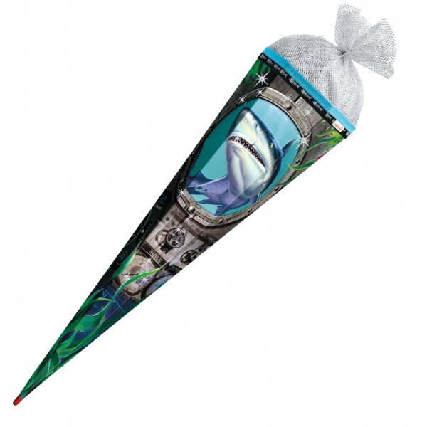 Roth Ideen Schultüte groß 85cm, Hai Neueste Stile