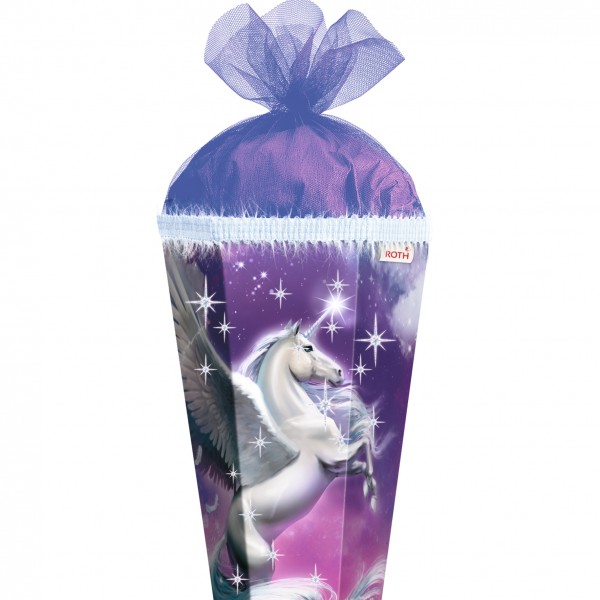Roth Ideen Schultüte groß 85cm, Magic Pegasus mit Glitter Bis zu 60% Rabatt