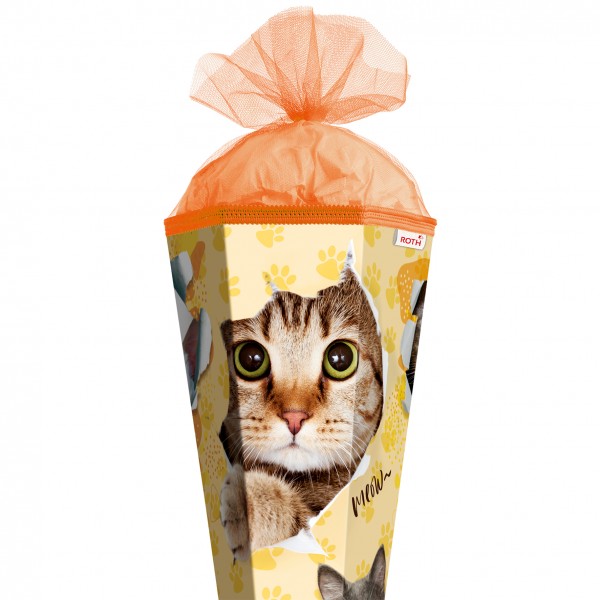 Roth Ideen Schultüte groß 85cm, Katzenparty Black Friday Preise