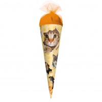 Roth Ideen Geschenk Schultüte klein 50cm, Katzenparty zollfrei