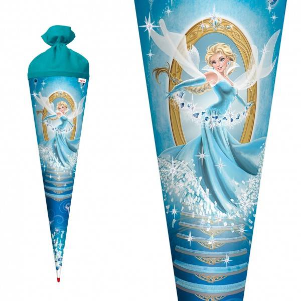 Roth Ideen Schultüte groß 70cm, Kristallprinzessin mit Glitter Outlet